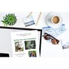 Better Office Products 2 Pocket Glossy Laminated Paper Folders Portfolio Letter Size, Black, 25PK 80181